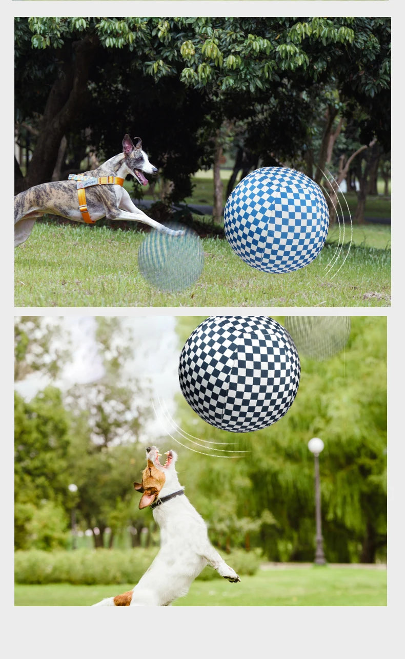 Inflatable Dog Ball – Large Outdoor Interactive Training Toy for Dogs