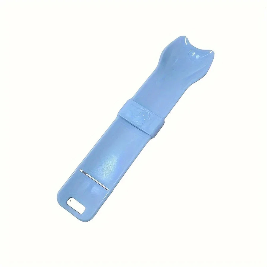 Cat Strip Squeeze Spoon – Lickable Wet Cat Treat Liquid Snack Feeder - Bdba PK