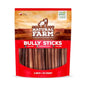Odor Free Bully Sticks 4 Inch 25 Pack for Small and Medium Dogs - 100% Beef Chews for Pups Non-GMO Grain-Free Fully Digestible