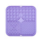 Pet Lick Silicone Mat Dogs Pet Slow Food Plate for Dog Bathing Distraction Silicone Dog Sucker Food Training Dog Feeder Supplies