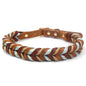 New Style Leather Leashes And Collars For You Dog Soft Nylon Braided Pet Shepherd Collar Medium Large Dogs Strong Pulling Set