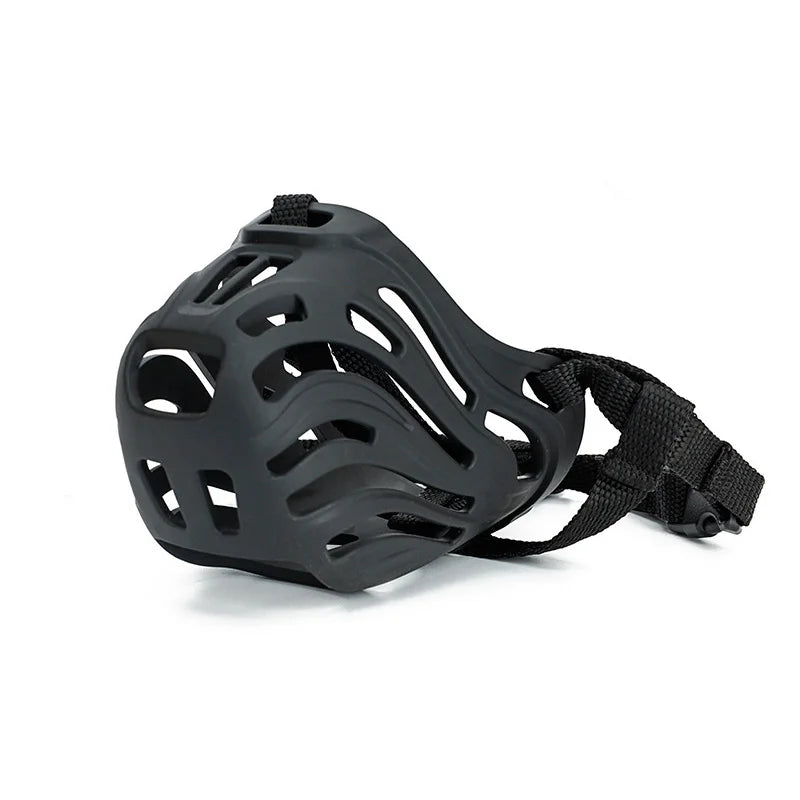 1pcs Dog Muzzle, Adjustable Dog Muzzle for Small to Medium Dogs, Breathable Mesh Mouth Guard – Comfort Fit, Secure Strap for Che