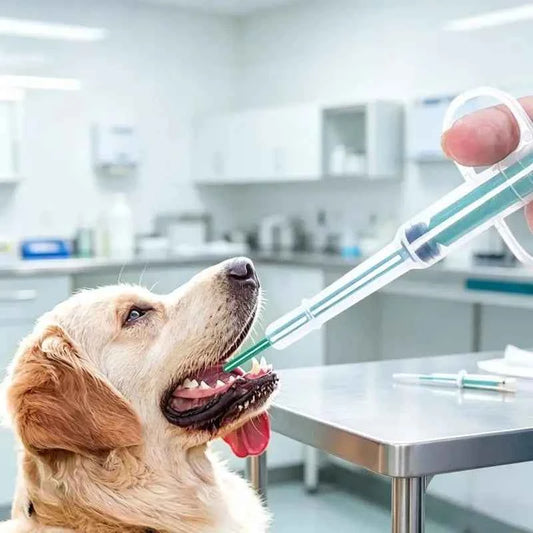 Pet Pill Dispenser  With Soft Tip, Cat Dog Medicine Dispenser Shooter With Ergonomic Plunger, Small Animal Feeding Tool