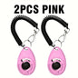 [2pcs Professional Dog Training Clicker] Effective Pet Communication Device and Comprehensive Training Supplies Kit for Owners