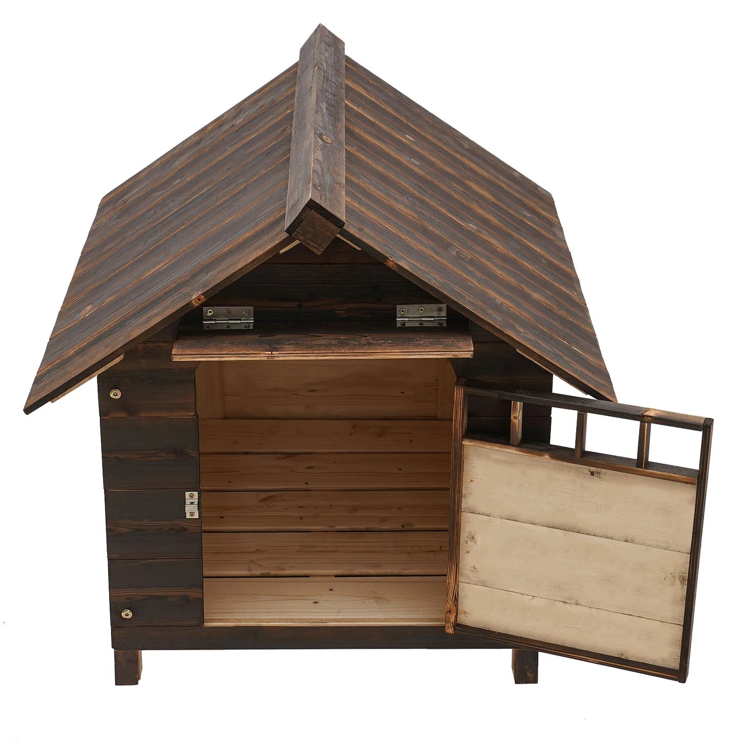 Dog House with Window and Door, Easy To Install, Water-Resistant Pet House for Outdoor and Indoor Use Pet Stores Gardens