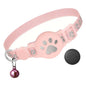 Electronic Pet Locator for iOS & Android Waterproof Pet Tracker with Bell Kitten Collar for Pets Cat Anti-Lost Device