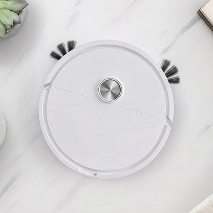 3 In 1 Multi Function Sweeping Cleaners Lightweight Compact Car Robot Vacuum Automatic Obstacle Avoidance for Car&Home Cleanings