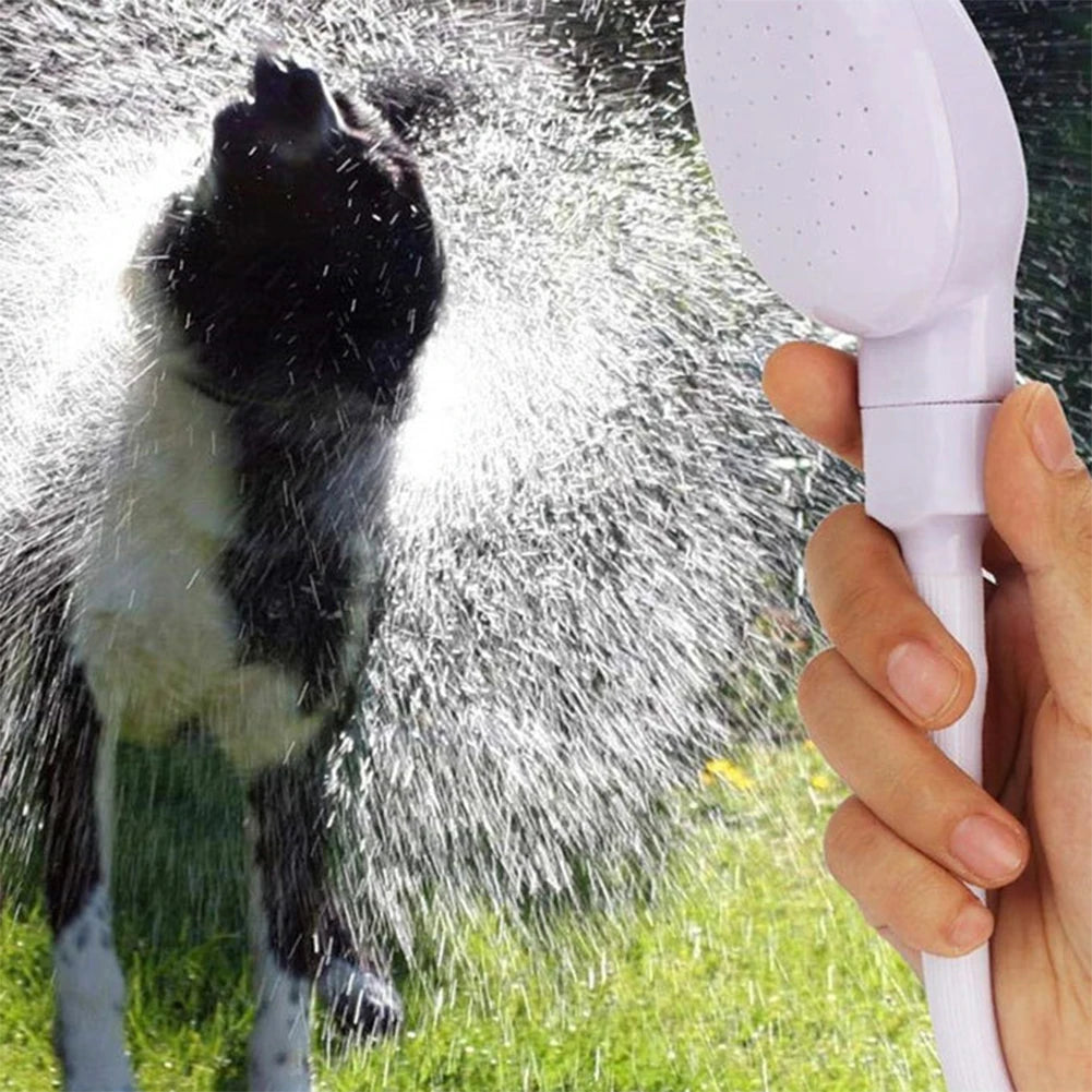 Pet Faucet Sprayer Portable Sink Spray Hose Handheld Shower Head Spray Hose Sink Hose Nozzle for Bathing Baby Pets Washing Hair