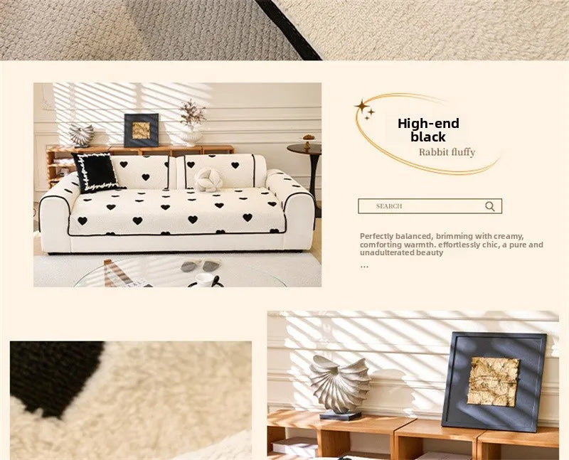 Minimalist Thicken Sofa Cover Non-slip Soft Couch Towel for Living Room Armchair Protector L Shaped Sofa Modern Home Decor 소파 커버