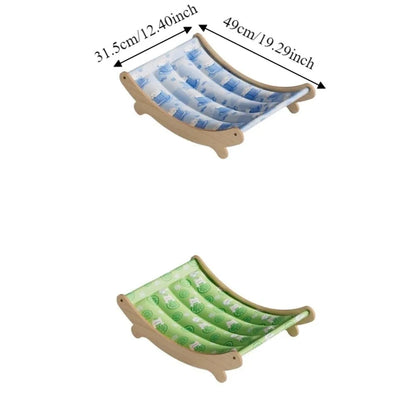 Pet Supplies Detachable Pet Recliner Moisture-proof Comfortable Cat Sofa Bed Waterproof Breathable Summer Cool Nest Living Room