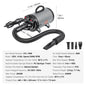 SucceBuy 2000W/2.7HP Dog Blow Dryer Adjustable Speed Temperature Control with 4 Nozzle and Extendable Hose for Pet Hair Grooming