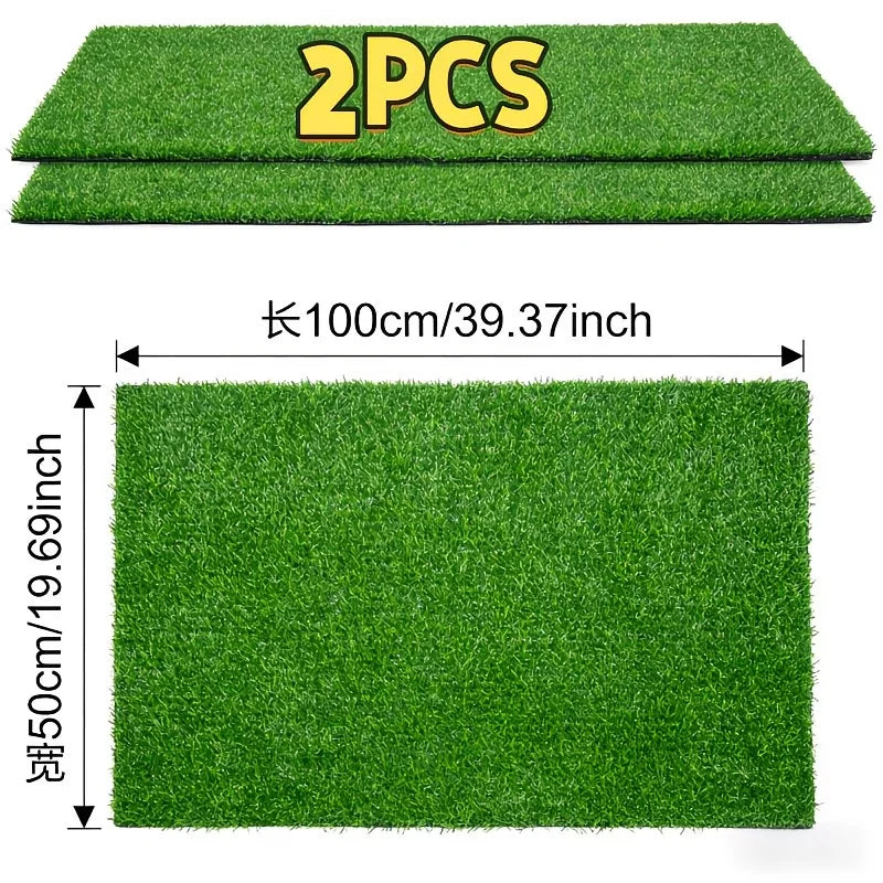 Artificial Grass Turf Simulation Lawn Carpet Yard Landscape Indoor Outdoor Pet Mat THIN
