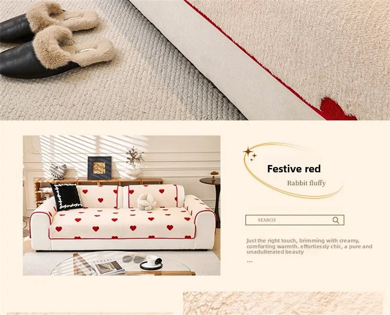 Minimalist Thicken Sofa Cover Non-slip Soft Couch Towel for Living Room Armchair Protector L Shaped Sofa Modern Home Decor 소파 커버