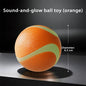 HOOPET Glow Dog Toy Ball Durable Rubber Border Collie Labrador Energy Consumption Puppy Pet Fetch Ball