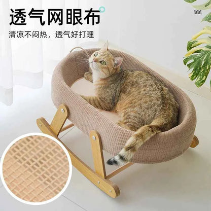 Cat nest, cat cooling mat, rocking bed, cat bed, cat hammock, hanging basket, pet nest, cat supplies