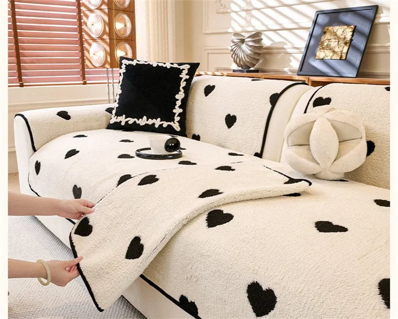 Minimalist Thicken Sofa Cover Non-slip Soft Couch Towel for Living Room Armchair Protector L Shaped Sofa Modern Home Decor 소파 커버