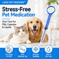 LOVE PET PROSPER Pet Pill Feeder for Dogs & Cats, Reusable Pet Medicine Syringe with 2 Soft Silicone Tips, Easy Pill Dispenser for Tablets, Capsules & Liquids, Mess-Free Oral Medication Feeding Tool