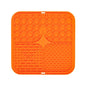 Pet Lick Silicone Mat Dogs Pet Slow Food Plate for Dog Bathing Distraction Silicone Dog Sucker Food Training Dog Feeder Supplies