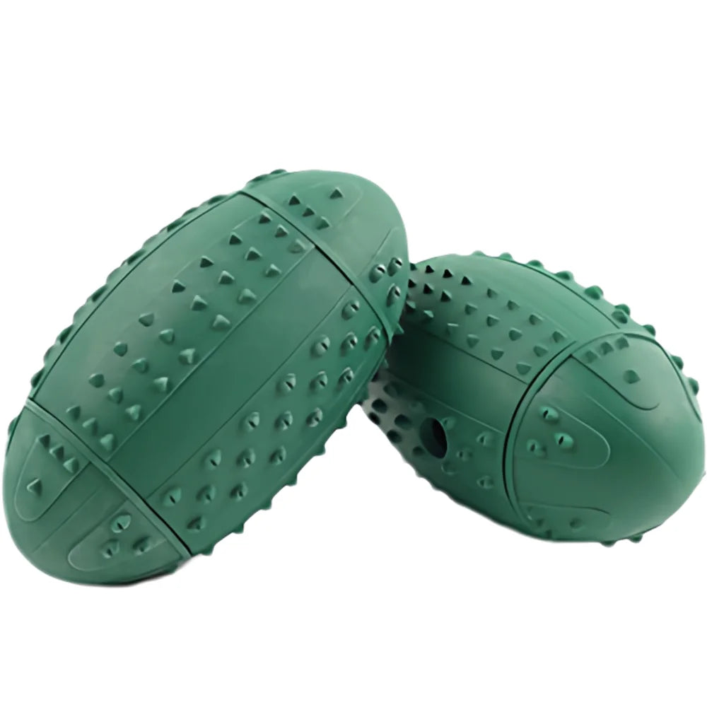 Christmas Puzzle Feeder Ball - Platinum Silicone Treat Dispenser with Bite-Proof Ridge & Natural Mint, Dishwasher Safe Dog Toy