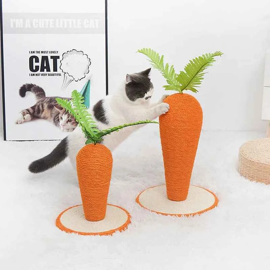 Cat Crawling Frame Cat Scratching Board Cat Scratching Pillar Cat Home Fun Toys Pets Cats Sisal Carrots Pet Supplies