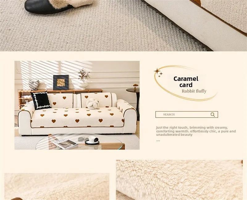 Minimalist Thicken Sofa Cover Non-slip Soft Couch Towel for Living Room Armchair Protector L Shaped Sofa Modern Home Decor 소파 커버