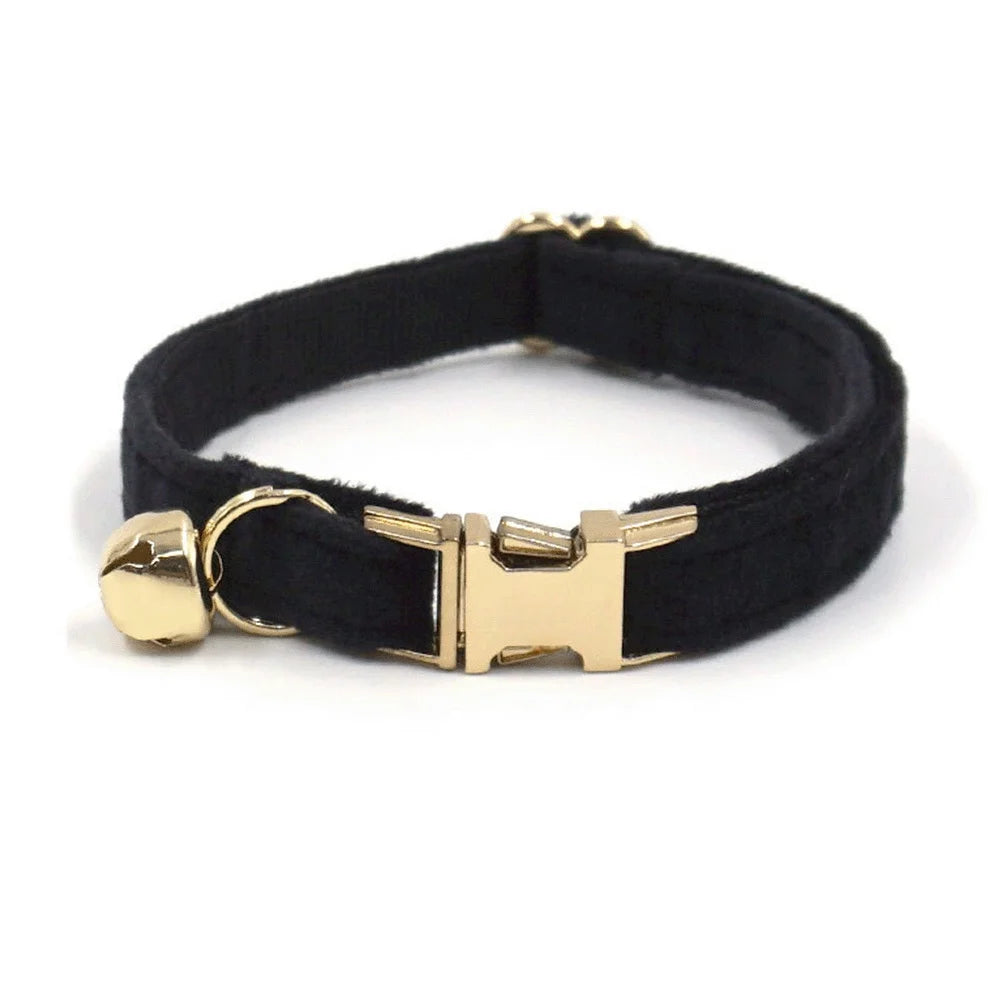 Custom Cat Collar with Free Laser Engraving – Anti-Lost Personalised Collar for Kittens & Puppies (12 Colour/Size Options) - Bdba PK