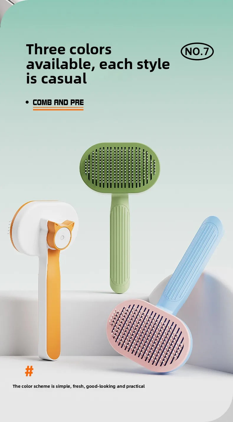 Cat Comb To Remove Floating Fur, Long Hair, Cat Specific Dog Hair Cleaner, Cat Grooming Tool, Pet Supplies