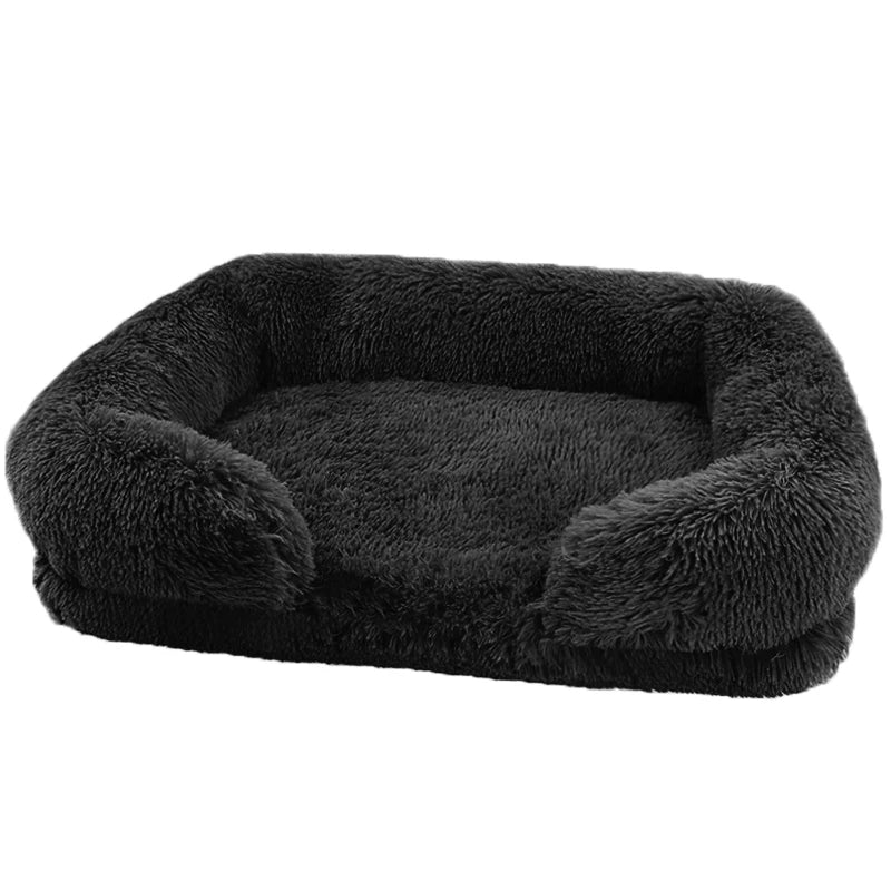 Thickened Orthopedic Dog Bed for Large Dogs – Egg Sponge Base with Washable Plush Cover - Bdba PK