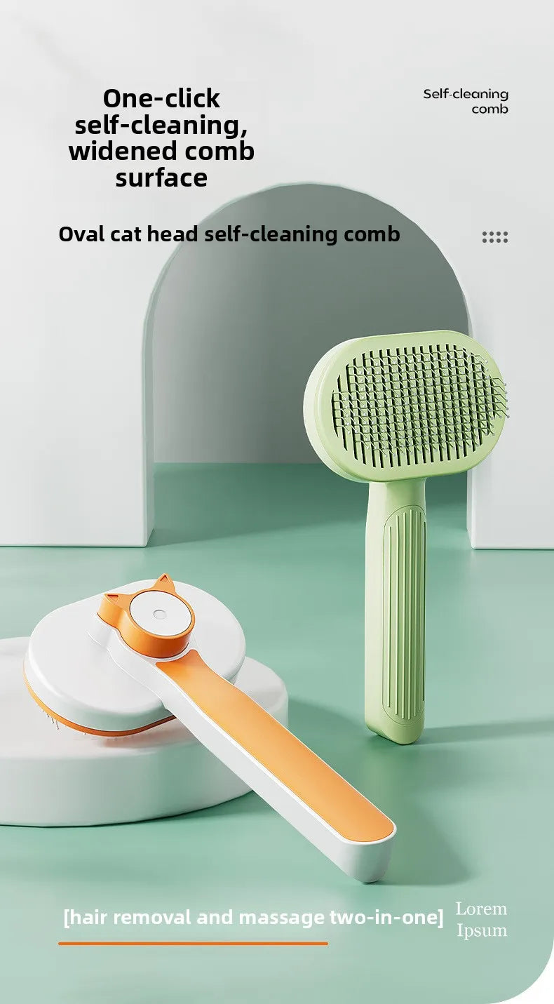 Cat Comb To Remove Floating Fur, Long Hair, Cat Specific Dog Hair Cleaner, Cat Grooming Tool, Pet Supplies