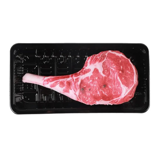 Squeaky Bone & Steak Dog Chew Toy – Bite-Resistant Dental Molar Toy for Puppies & Small Dogs - Bdba PK