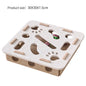Interactive Cat Puzzle Toy – Felt Maze Box with Tunnel & Bell Ball for Indoor Cat Enrichment - Bdba PK