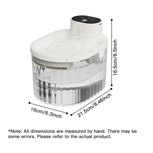 Cat Water Fountain Auto Recirculate Filter Large Capacity Filtring Cat Water Drinker Mute Cats Water Dispenser - Bdba PK