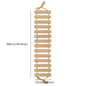 Wall Mounted Cat Scratching Hammock House Activity Tree Tower Sisal Scratcher Posts Rope Ladder Pet Furniture Indoor Cat Walkway