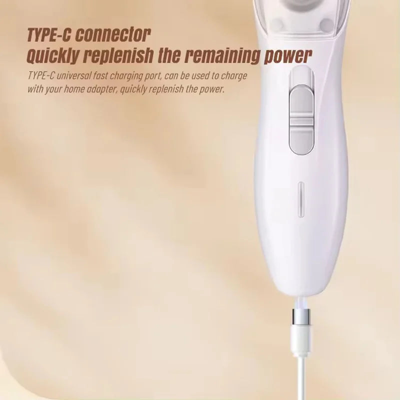 2-In-1 Hair Suction Pet Shaver, Dog Paw Trimmer, Cat Ear Trimmer, Low Noise, With Suction   Electric Dog GroomerRechargeable USB