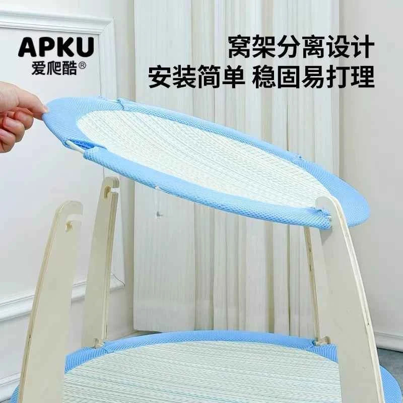 Double-layer Bed Cat Hammock Beautiful Exquisite Bunk Camp Cat Hammock Grabbing Board Pet Products Hamaca Para Gatos XY40MDC