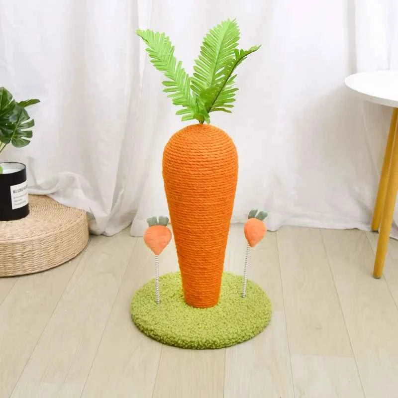 Cat Crawling Frame Cat Scratching Board Cat Scratching Pillar Cat Home Fun Toys Pets Cats Sisal Carrots Pet Supplies