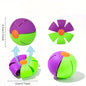 1pc Deformed UFO UFO Dog Toy - Durable Plastic Interactive Pet Playmate, Suitable for Training and Behavior