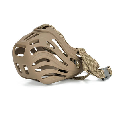 1pcs Dog Muzzle, Adjustable Dog Muzzle for Small to Medium Dogs, Breathable Mesh Mouth Guard – Comfort Fit, Secure Strap for Che