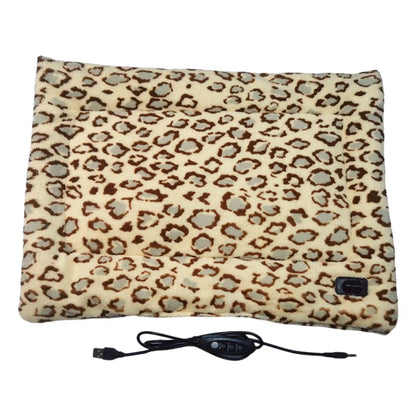Pet Electric Blanket Washable Winter Warming Pad Cat Dog Heated Nest USB Soft Waterproof Small Pet Mat Bed for Puppy Kitten