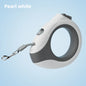 Dog Hands-Free Circular Light-Up Automatic Retractable Leash New Style Colorful Breathing Light Dog Harnesses for Walk at Night