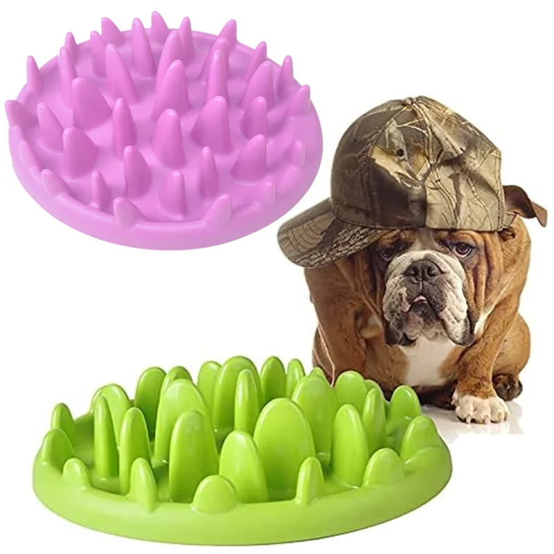Jungle pet Slow Food Bowl: PP Material, Suitable for dog Cats, Encourages Slow Eating, and Promotes Digestion