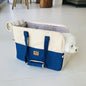 Pet Crossbody Tote Portable Pet Travel Carrier Soft Breathable Dog Car Seat Handheld Non-Slip Cat Carrier Bag Small Dogs Use