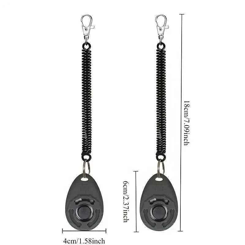 [2pcs Professional Dog Training Clicker] Effective Pet Communication Device and Comprehensive Training Supplies Kit for Owners