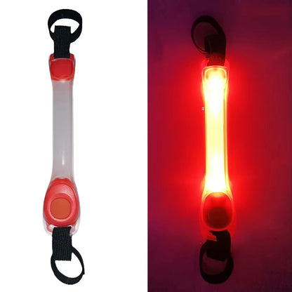 Night running pet dog safety harness collar for preventing loss. Multi-color pendant. Waterproof outdoor warning LED flashing li