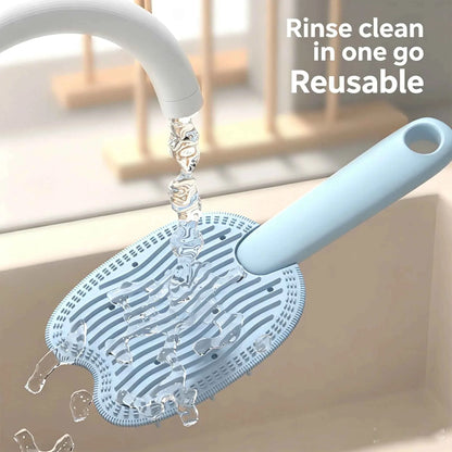 Massage & Deshedding Brush 2 in 1 – Pet Hair Remover Grooming Tool for Dogs Cats, Shedding Rake for Multiple Pets