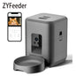 2L Automatic Pet Feeder Cat Smart Pet Feeder Wi-Fi & Camera Controlled feeder Dog & Cat Food Dispenser Remote App (No 5V 2A plug - Bdba PK