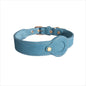 Leather Collar Locator Collar Pet Dog Collar Tracking Full Grain Cowhide Detachable