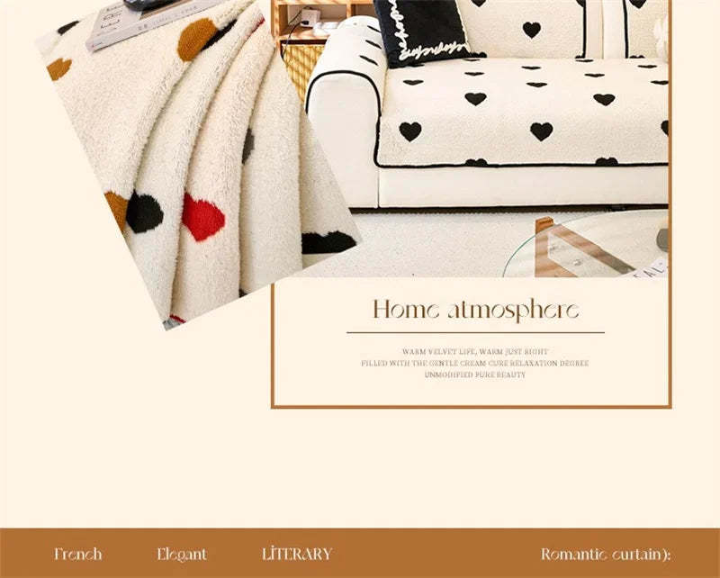 Minimalist Thicken Sofa Cover Non-slip Soft Couch Towel for Living Room Armchair Protector L Shaped Sofa Modern Home Decor 소파 커버