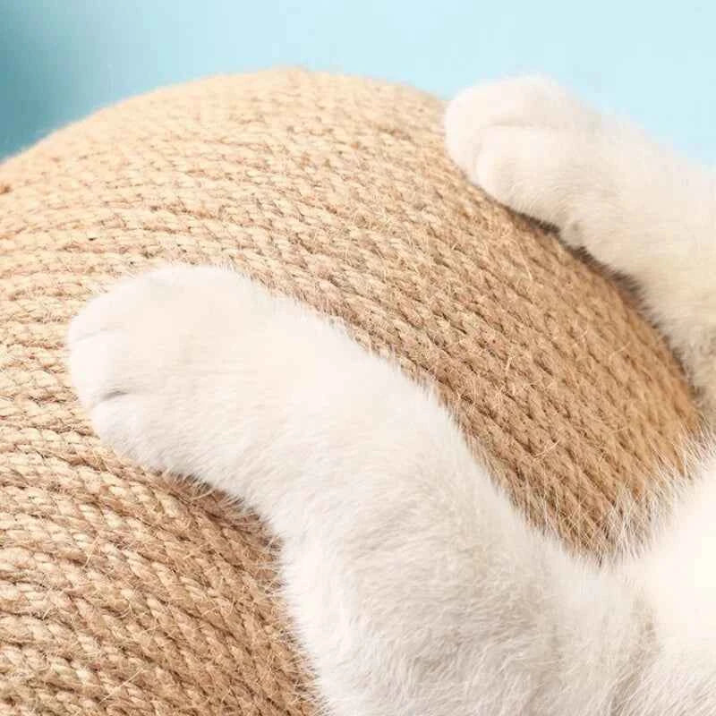 Pet Cat Scratching Ball Kitten Sisal Rope Grinding Paws Claw Interactive Pet Toy