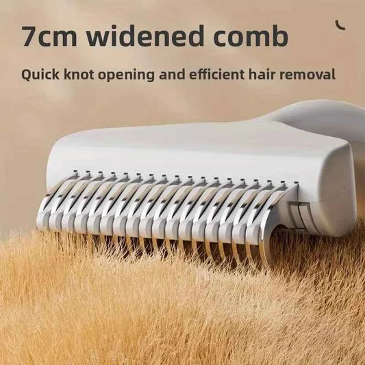 Stainless Steel Dog Hair Removal Brush Comb Pet Hair Remover Brush For Dogs Grooming Tools Pets Dematting Comb Dogs Accessories